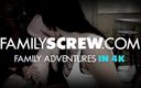 Family Screw: Dì với âm vật lớn thích chơi lỗ hậu bởi familyscrew