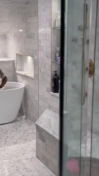 Sultry Soak: Giana's Naughty Bath Tease