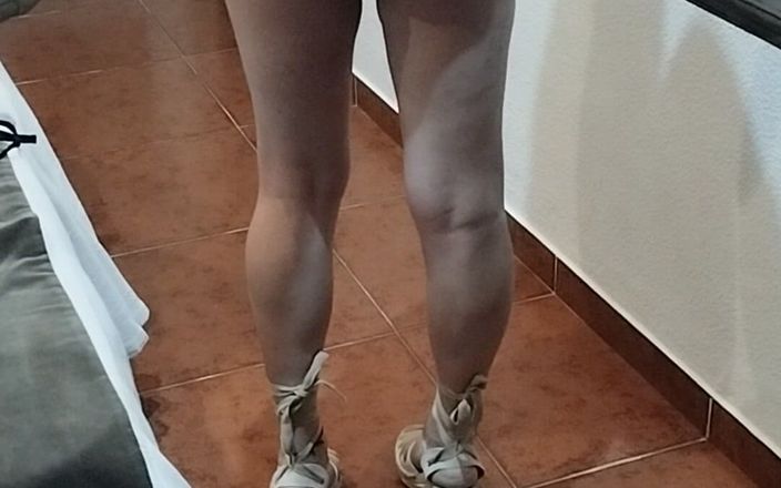 Morbosete000: In a Thong with My Wife's Heels