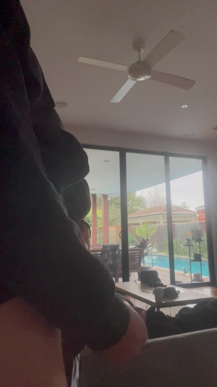 Footlong: Jerking of Hoping My Next Door Neighbour Sees My Cock