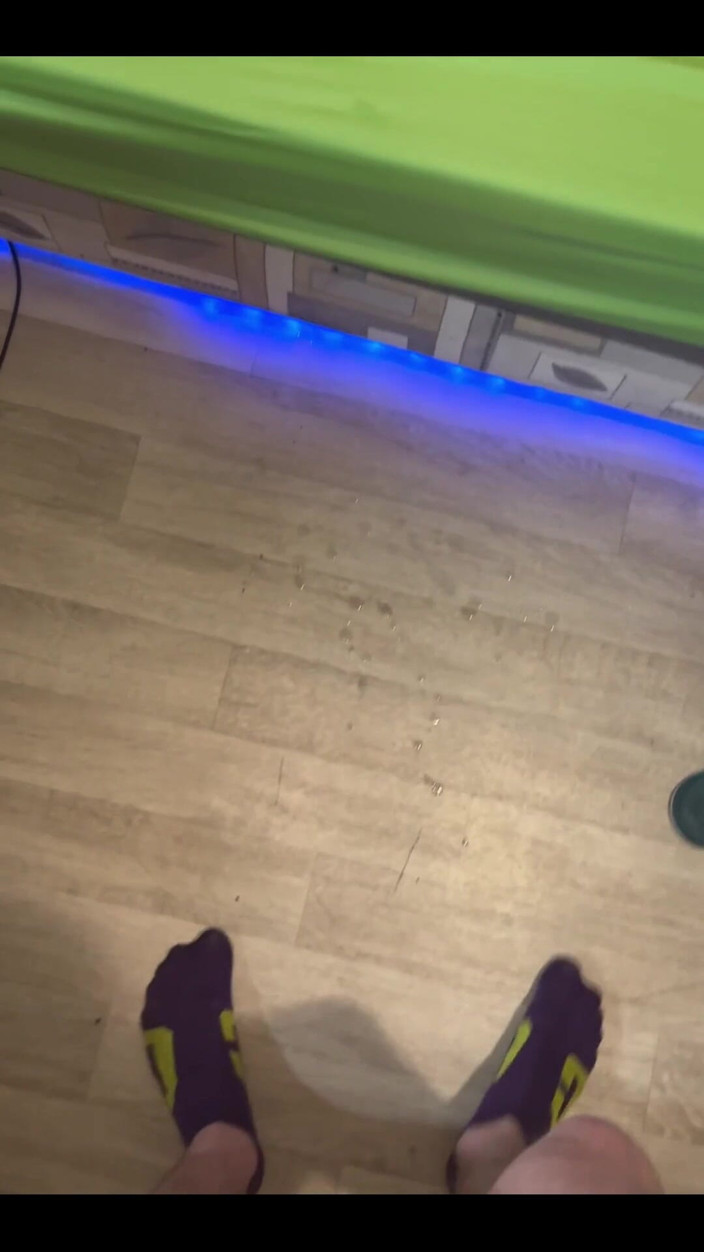 Johnny69227: Quick Jerking Off In The Middle Of The Night