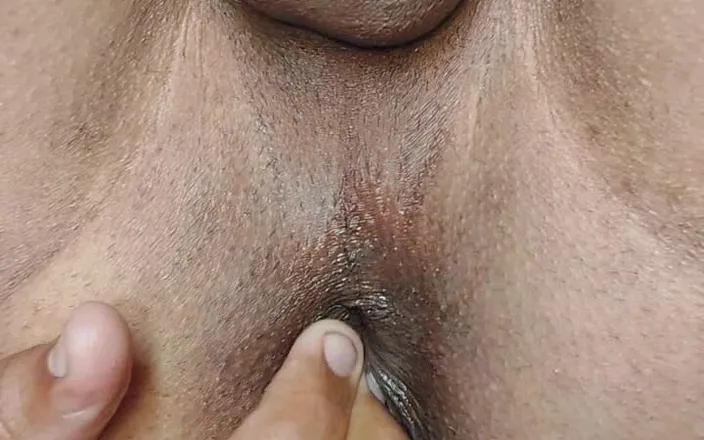 Bigcocka: My Two Fingers Fucking My Asshole at Camera
