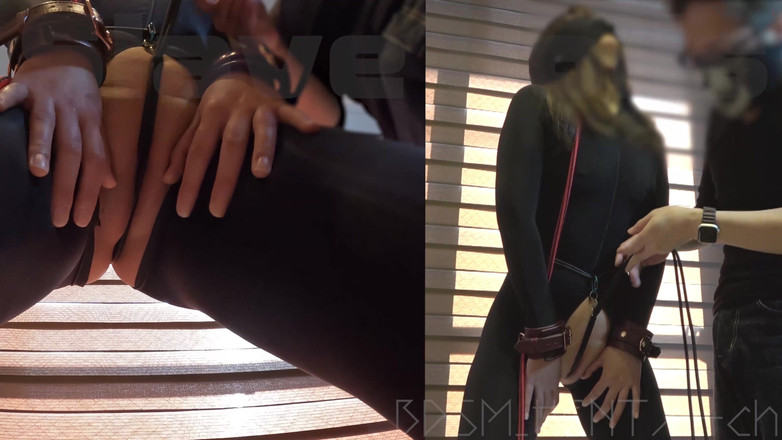 BDSM_HENTAI-ch: Detail v rozkroku provazová kundička: masochistický otrok dává svému pánovi...