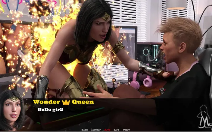 Snip Gameplay: Gamers Dream #1 - Futa Gamer Played with Him Self in Front...