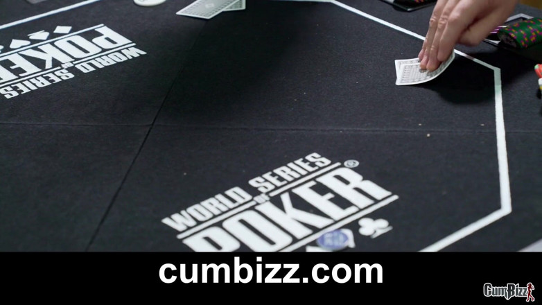 Cumbizz: Poker facial my wife got gangbanged