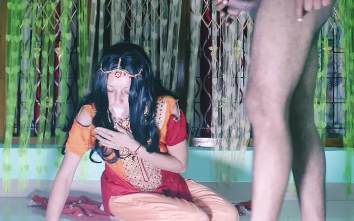 Bolly Karma: MILF Tries BBC and Gets Mouth Full with Cum
