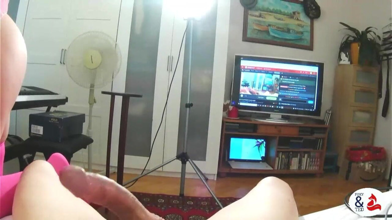 FoxyandTed: 17June21 spectacol în direct, complet netăiat/Ejaculare pe față