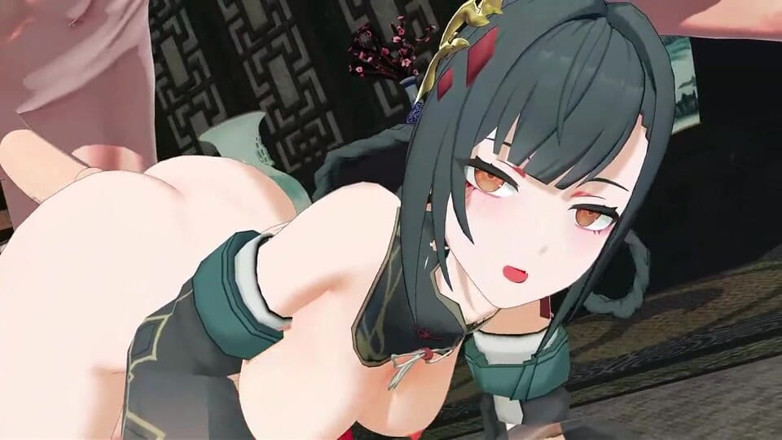 NSFWOtaku: エーテル・ゲイザー - 趙英 親密なセックス - 3D変態アニメーション