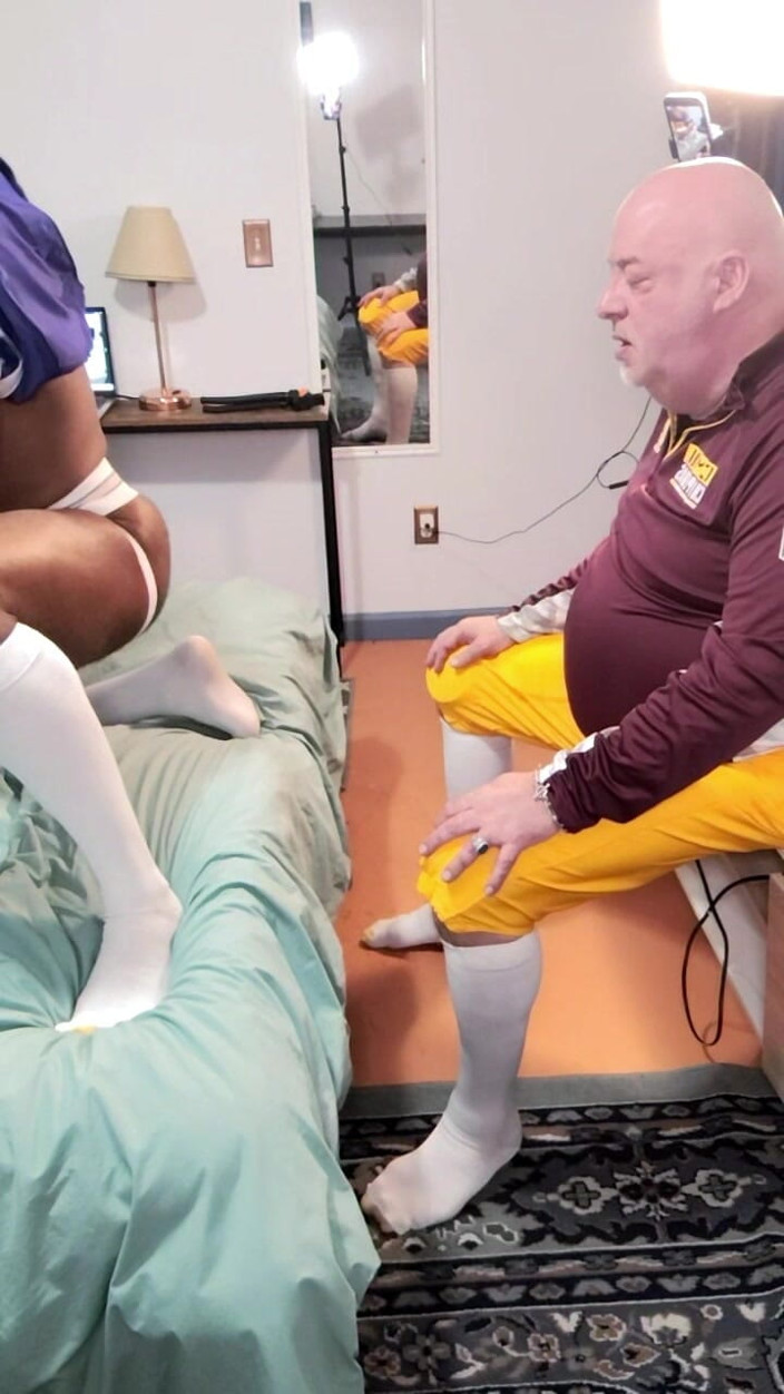 beardaddychub: Coach Has to Also Inspect the Player Prostate!