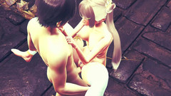 Joas22222: 3D Hentai Rule34 con una principessa dai capelli blu- una...