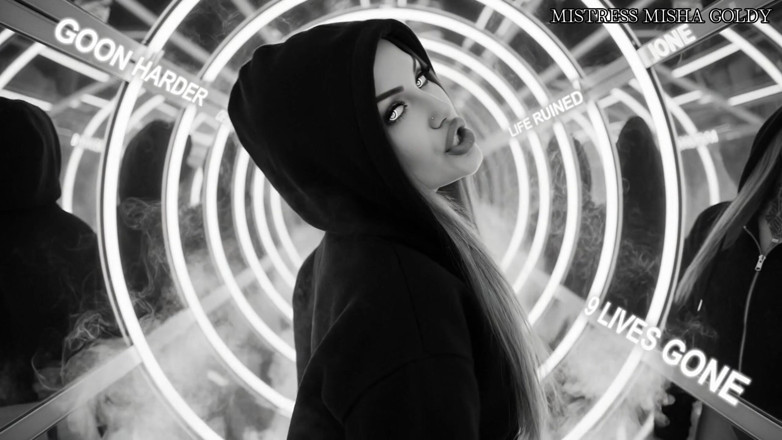 Goddess Misha Goldy: Pierde cada uno de tus 9 goon vive para mí