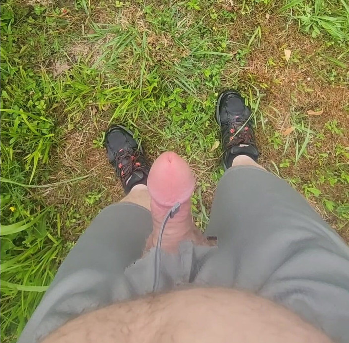 Djk31314: Enjoying Time at the Park in My Holy Shorts.