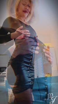 High Heels & Nylon Bodystocking - Mistress Julia