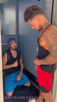I Discover This Latin Boy in the Elevatormy Big Cock Fucks Him