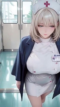 Blonde Nurse! Private Moments in the Hospital Corridor, Secrets Under That White Coat Are Insane!