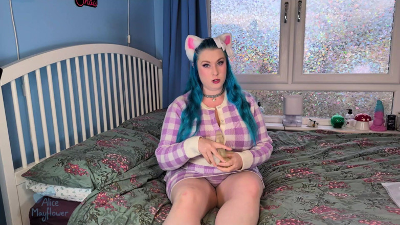 Alice_Mayflower_Scottish: Kitty Mode anální hra - sólo dívka