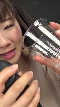 Ayu Kumano's Long Tongue and Thick Saliva Fetish Exploration