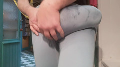 Monster_Meat_: Big Silicone Cock in Spandex Show