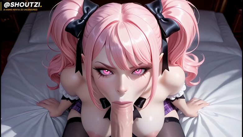 Shoutzi Anime Hentai3D Uncensored: Vespera the Cum-thirsty Vampire Slut New Harem Girl Academy Doggy...