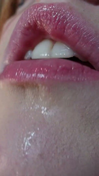 My Lips and Tongue Closeup