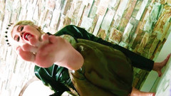 Goddess Celine: Dominazione femminile in lattice sudato