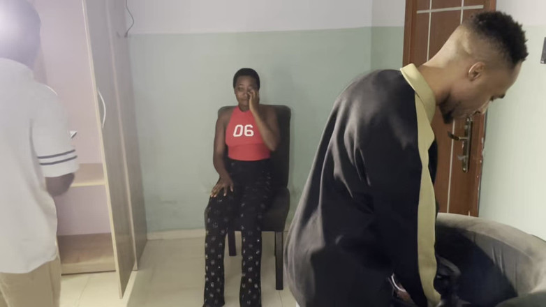 Africanbestsex007: Chčije se na mě, zlato ... V zákulisí