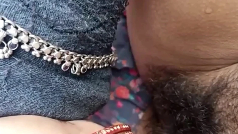 Hemant sarita: Desi Village Woman Hairy Pussy Fucking Step Brother Full Audio