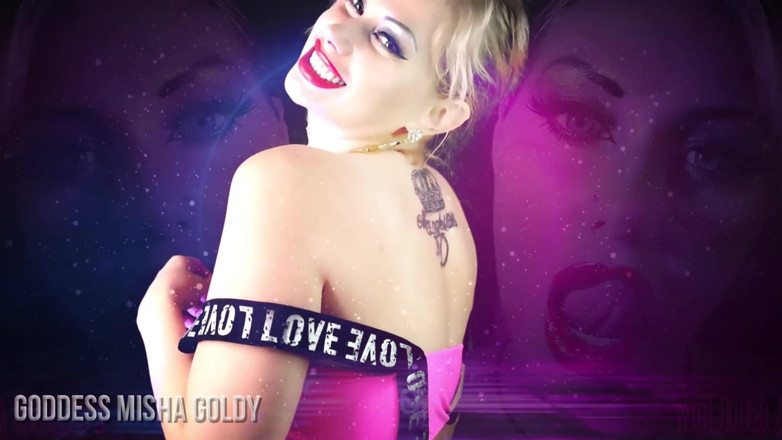 Goddess Misha Goldy: I will lock your dick and make you a real...