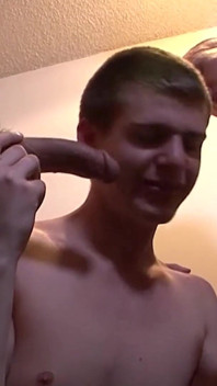 Milky Holes Scene-3 Trio of Big Dicks for a Twink Who end up Getting Cum on His Face