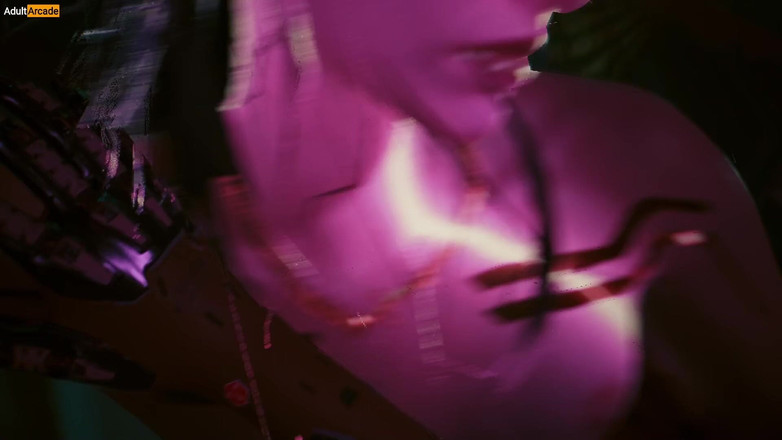 LewdArcade: Cyberpunk의 아름다운 여자 2077 Brittary Hayes 섹스 장면 [18+] 조이 토이 핫한 장면 섹스 모드