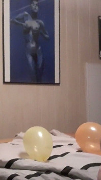 Nude with Balloons