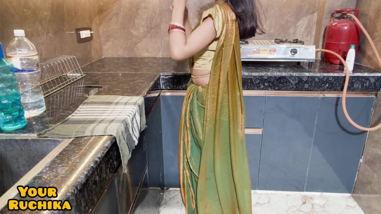 Your Ruchika: Newly Married Wife Ruchika Got Fucked in Kitchen