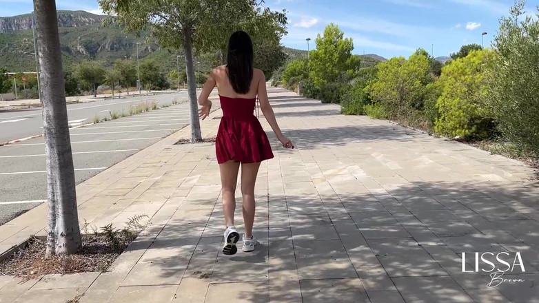 Lissa Brown: Vibrações excessivas em público - trem - ao ar livre - brinquedo