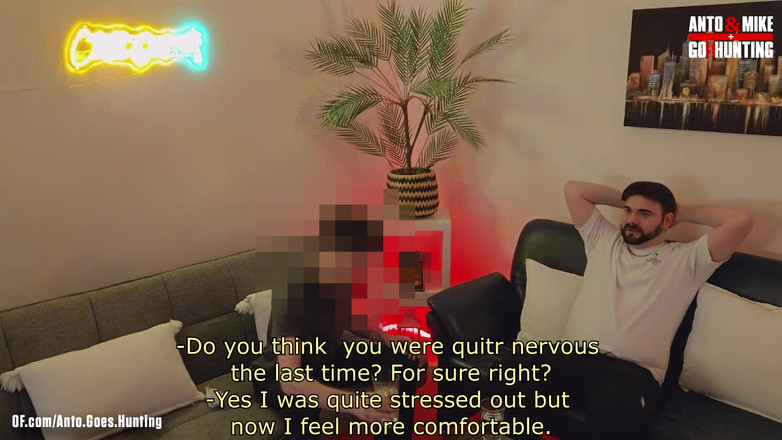 AntoGoesHunting: O studentă heterosexuală vrea să se întoarcă și încearcă să se fută cu...