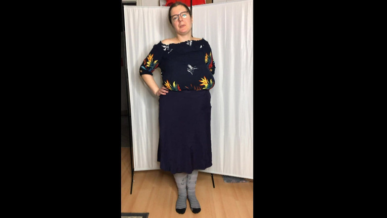 Lena Rose: Skirt Saiz Plus baru [cuba]