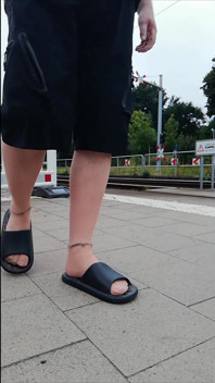 Carmen Nylonjunge Walked Around in Braunschweiger Weststadt
