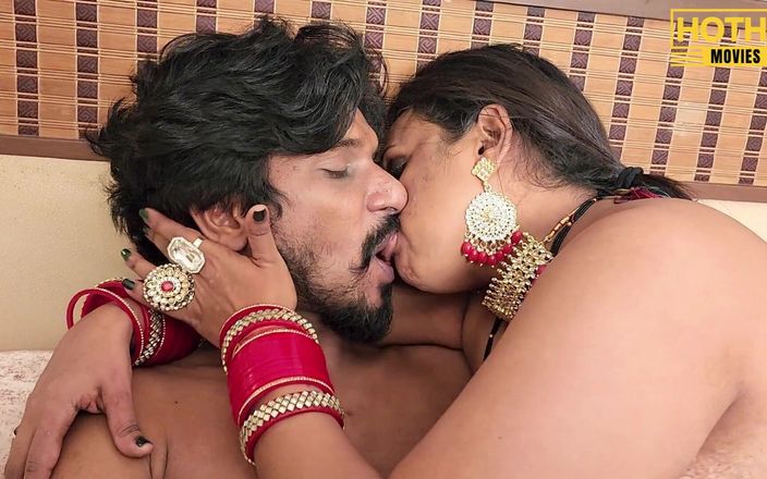 Hothit Movies: Bindu, bhabhi desi affamée, baise hardcore avec un jeune garçon