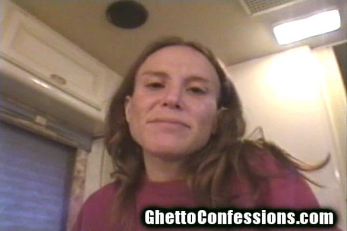 Ghetto Confessions: Ass Fucked Pregnant Whore Anal in Rv Sucks Good Dick...