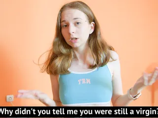 My stepbrother didn't expect me to take his virginity.