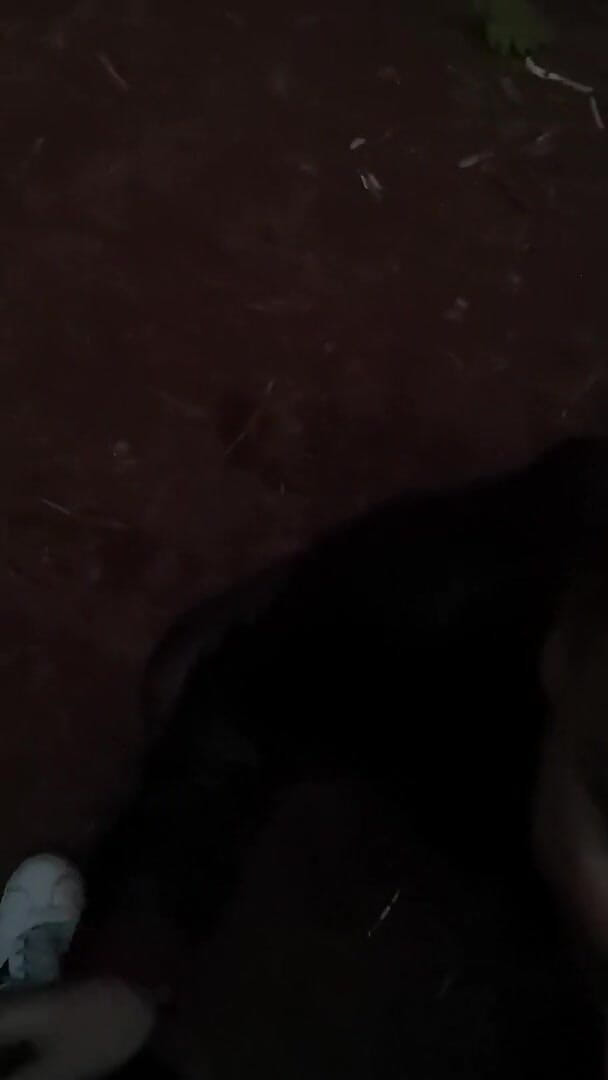 Extreme Anal Lovers: Deepthroat outside in the wood