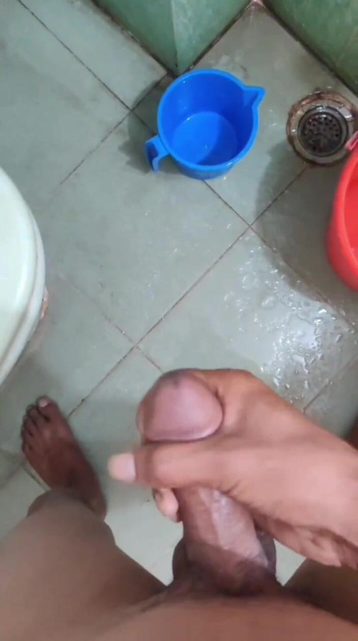 Sabbir khan: Bengali Boy's Solo Masturbation in the Bathroom