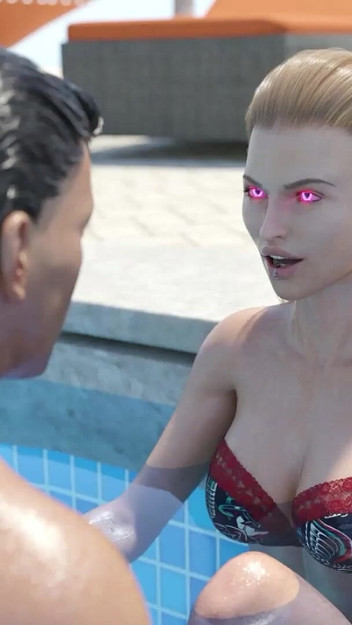 Stepsis Jerks and Redhead GF Gives Head - the Spellbook Pure #29 3D Animated Game