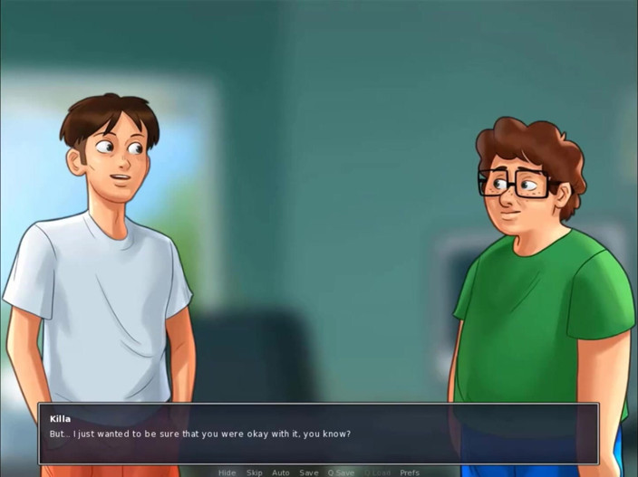 Cartoon Play: Summertime saga parte 172 - milf muito quente e 2 paus