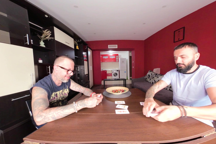 European Models Vr: Poker and Thresome with Aya Goldie