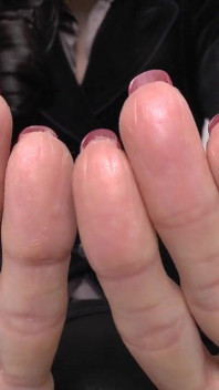 Natural Red Fingernails, JOI Lady Victoria Valente