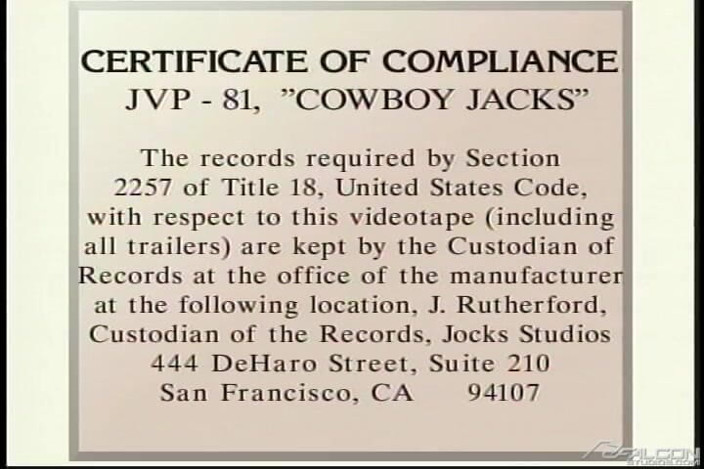 Falcon Studios: Cowboy Jacks