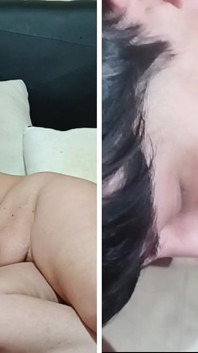Vrolijk kerstfeest met pov en creampie