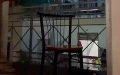 Elena Has One of the Most Dangerous Videos on the Balcony of a Small Hotel in Athens Cumming and Peeing