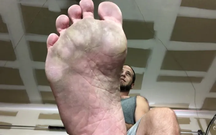 Adam Castle Solo: Basketball coach foot worship POV