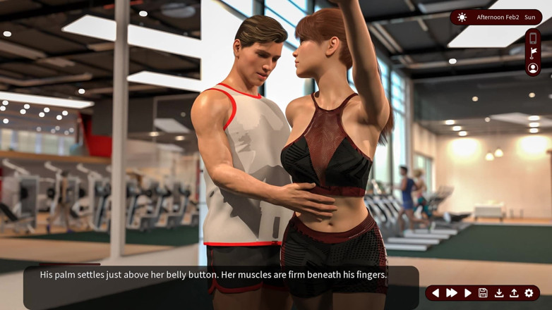 Dirty GamesXxX: 욕망의 속삭이는: 체육관에서 핫한 마누라를 위한 트레이닝 세션 - 에피소드 42